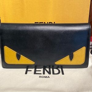 Fendi 2019 Monster Vitello Wallet